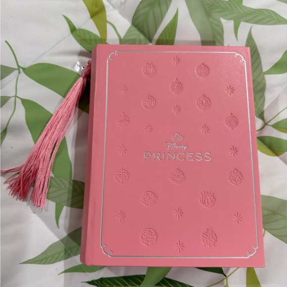 Pandora Other - Disney Princess Pink Embossed jewelry box with removable bookmark